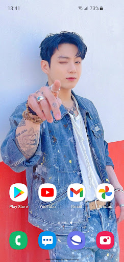 Android application BTS Wallpaper 2024 screenshort