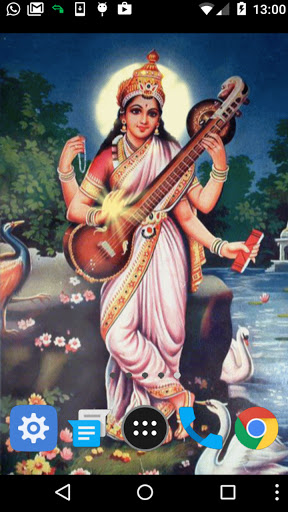 goddess saraswati wallpaper Screen 2