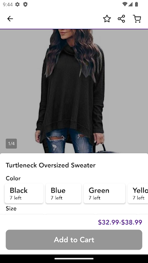 Screenshot of Polished Lady Boutique