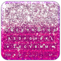 Glitter Keyboard Theme