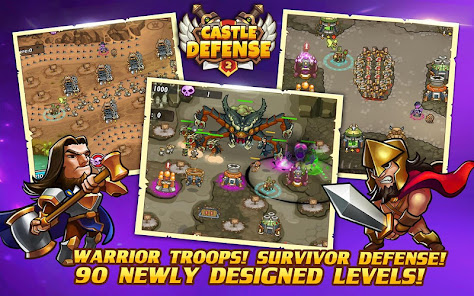 Castle Defense 2 مهكرة (أموال غير محدودة)