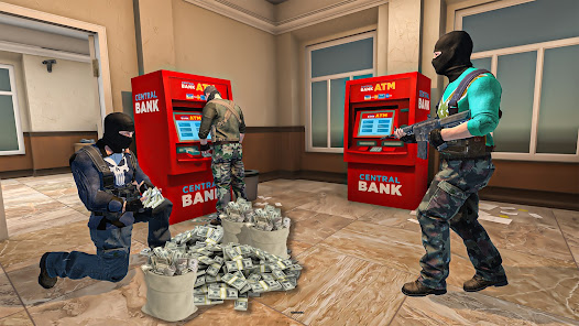 Captura de Pantalla 2 US Ultimate Bank Heist Robbery android
