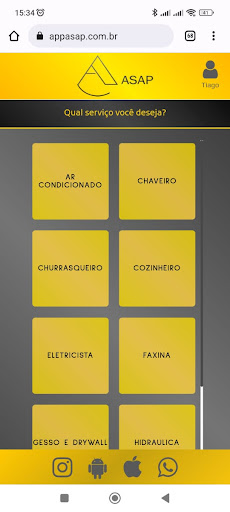 App Asap Screen 2