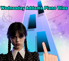 Wednesday Addams piano Tilesのおすすめ画像2