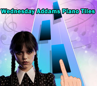 Wednesday Addams piano Tiles