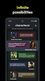 Character AI - Chat Ask Create Screenshot