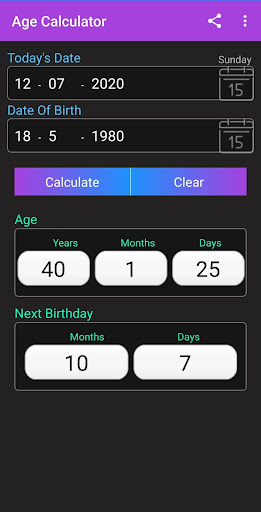 App screenshot