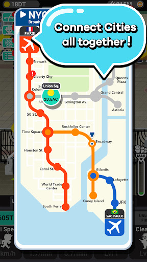 Metro Pocket : Idle Station Screen 2