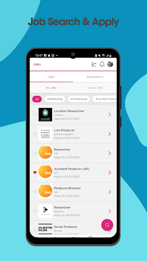 Android application The Talent Manager screenshort