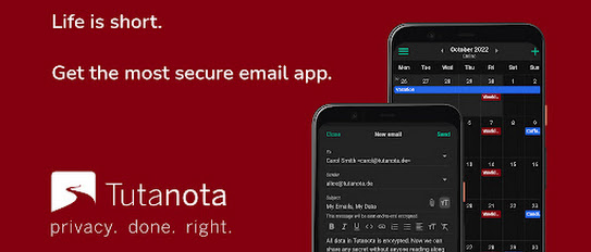 Private secure email Tutanota