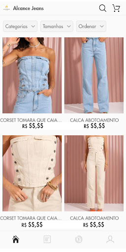 Android application Alcance Jeans screenshort