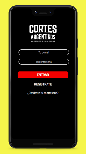Android application Cortes Argentinos screenshort
