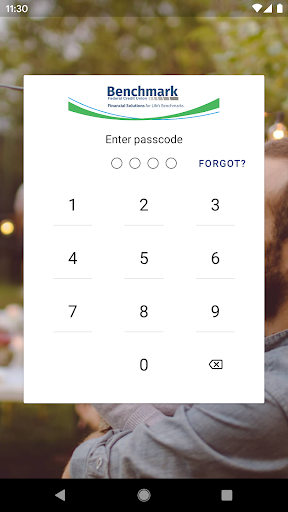 Android application Benchmark FCU Mobile Banking screenshort