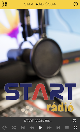 Android application Start Rádió screenshort
