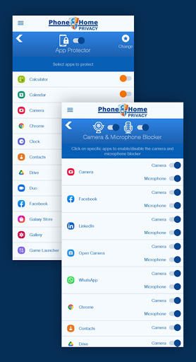 Android application Phone&Home Privacy screenshort