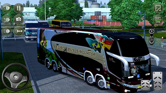Euro Bus Simulator : Bus games 0.7 screenshots 9