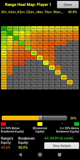 Pokercruncher Advanced Poker Odds Calculator Aplicaciones En Google Play