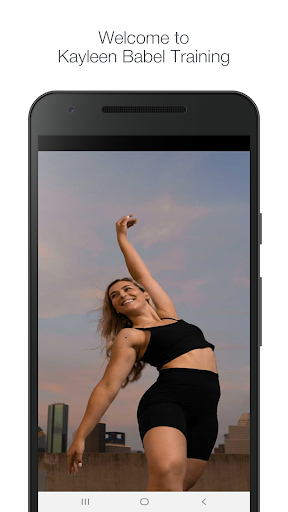 Android application Kayleen Babel Training screenshort