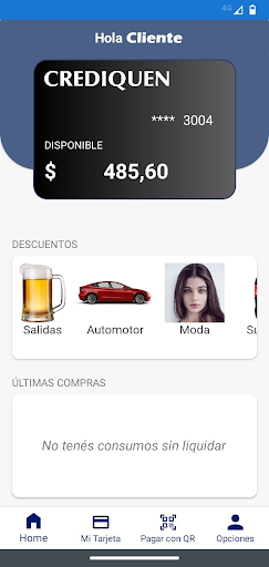 Crediquen App Screen 2