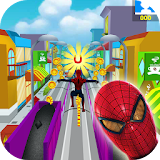 Super Spider Run: spiderman avengers subway Game icon