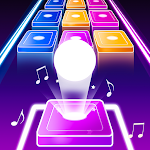 Cover Image of Unduh Music Ball Color: Color Hop 3D 1.0.2 APK