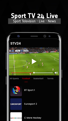 Android application sport TV 24 Live Television screenshort