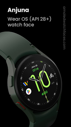 Android application Anjuna Watch Face screenshort