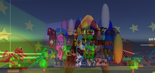 Play Alphabet Roblock Run Screen 3