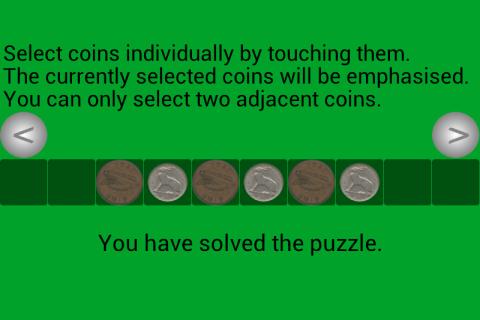 Alternating Coins Screen 2