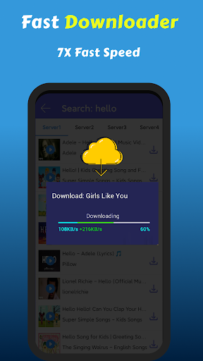 Screenshot of Fast Download Music Mp3