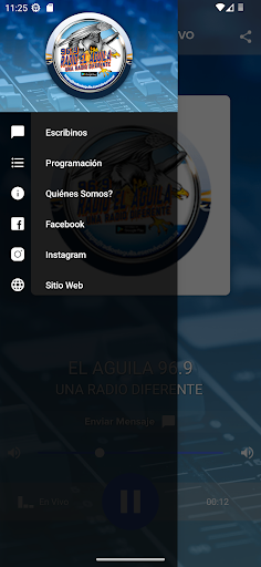 Radio el Águila Screen 2