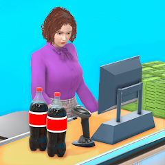 Supermarket Cashier Games 3D Mod APK 0.4