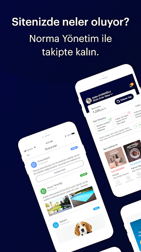 Android application Norma Yönetim screenshort
