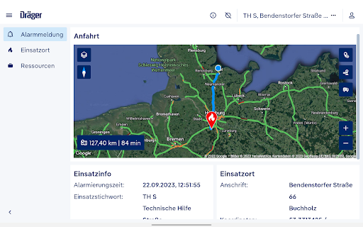Dräger Smart Rescue TNG Screen 2