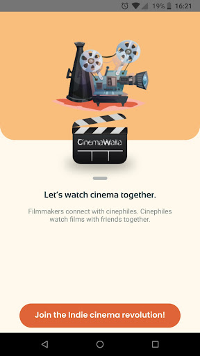 Android application CinemaWalla screenshort