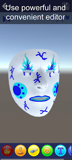 Android application iFacination: AR Masks Creator screenshort