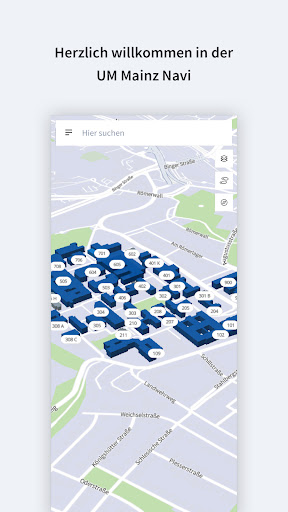 Android application UM Mainz Navi screenshort