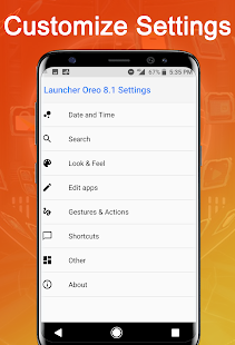 Launcher Oreo 8.1 Captura de pantalla
