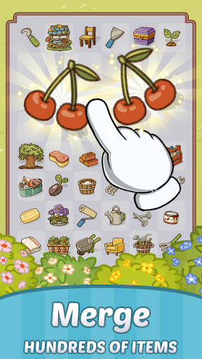 Screenshot of Merge Cartoon : Renovate Town