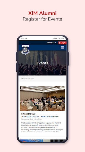 XIM Alumni Screen 2