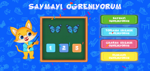 Android application Saymayı Öğreniyorum screenshort