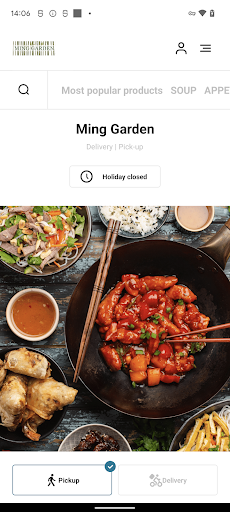 Android application Ming Garden screenshort