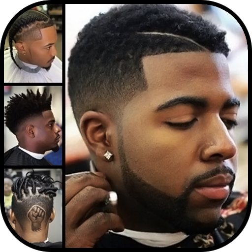 300 Fade Haircut for Black Men logo