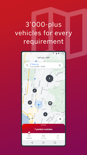 Mobility Carsharing Screen 3