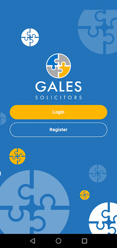 Android application Gales Solicitors screenshort