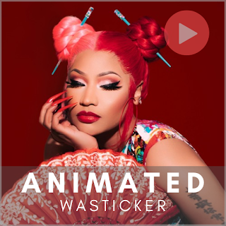 Nicki Minaj Animated WASticker apk