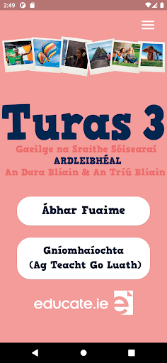 Android application Turas 3 (2nd Edition) screenshort