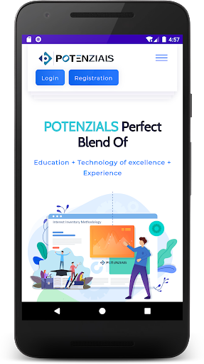 Android application Potenzials screenshort