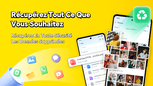 Aperçu de l'application