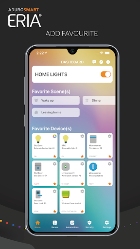 Android application AduroSmart Eria - Smart Home screenshort